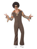 Groovy Boogie Costume, Brown Dress Loud