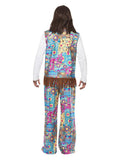 Groovy Hippie Costume, Multi-Coloured Dress Loud