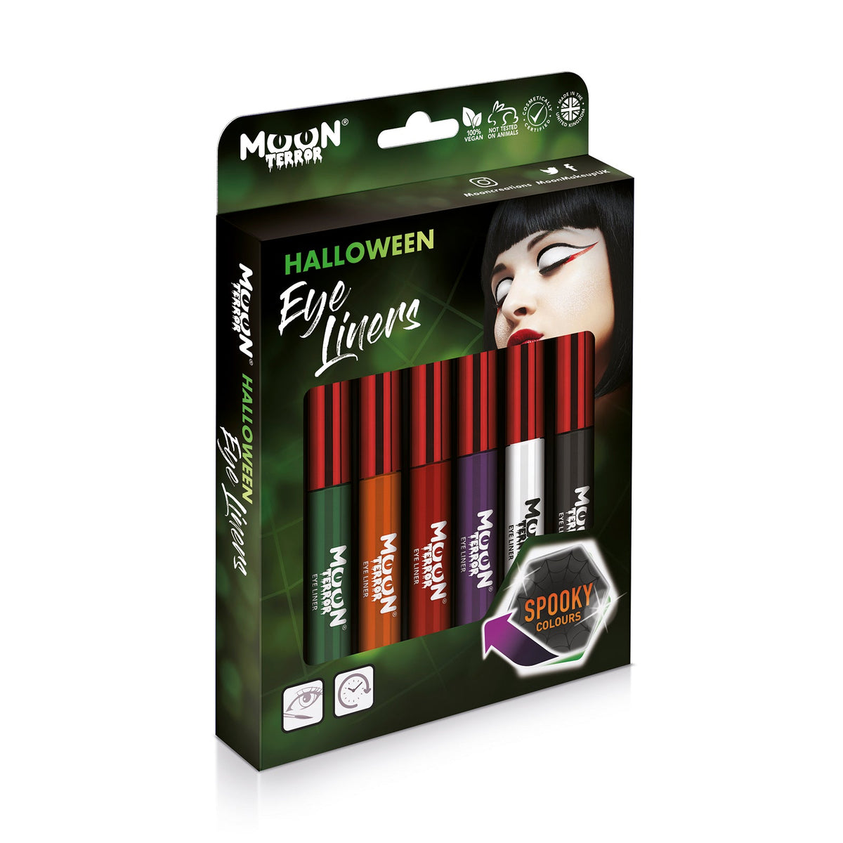 Moon Terror - Halloween Eye Liner, Boxset