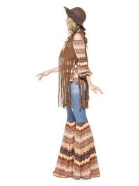 Harmony Hippie Costume, Multi-Coloured Dress Loud