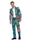 Hawaiian Tropical Flamingo Suit, Multi-Coloured Dress Loud
