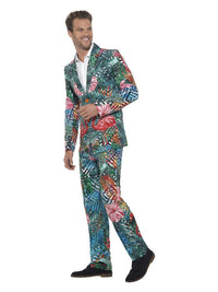 Hawaiian Tropical Flamingo Suit, Multi-Coloured Dress Loud