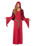 High Priestess Costume, Red Dress Loud