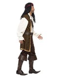 High Seas Pirate Costume, Brown Dress Loud