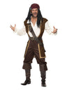 High Seas Pirate Costume, Brown