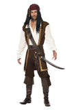 High Seas Pirate Costume, Brown Dress Loud