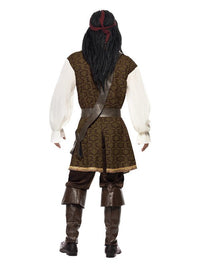 High Seas Pirate Costume, Brown Dress Loud