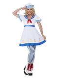 High Seas Sailor Costume, White Dress Loud