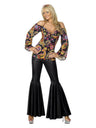 Hippie Costume, Female, Black