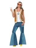 Hippie Waistcoat, Unisex, Brown Dress Loud