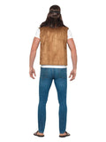 Hippie Waistcoat, Unisex, Brown Dress Loud