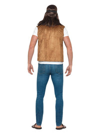 Hippie Waistcoat, Unisex, Brown Dress Loud