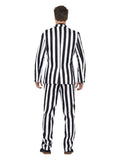 Humbug Suit, Black; White Dress Loud