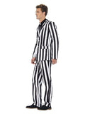 Humbug Suit, Black; White Dress Loud