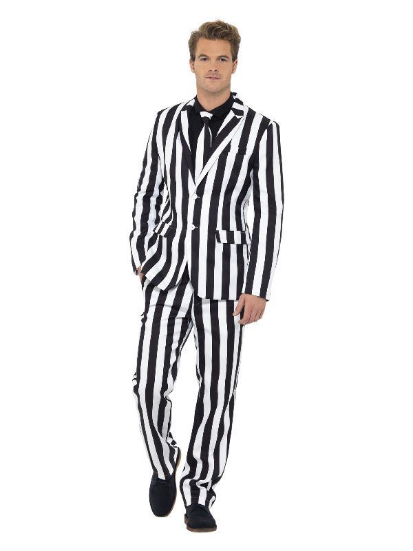 Humbug Suit, Black; White Dress Loud