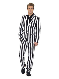 Humbug Suit, Black; White Dress Loud