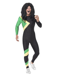 Jamaican Hero Costume, Black Dress Loud