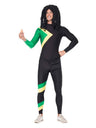Jamaican Hero Costume, Black