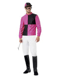 Jockey Costume, Pink & Black Dress Loud