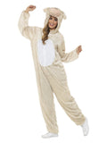 Lamb Costume, Cream Dress Loud