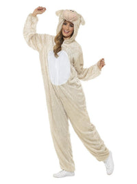 Lamb Costume, Cream Dress Loud