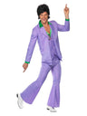 Lavender 70s Suit Costume, Purple