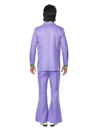 Lavender 70s Suit Costume, Purple Dress Loud