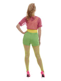 Let's Get Physical Girl Costume, Multi-Coloured Dress Loud