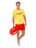 Lifeguard Beach Costume, Yellow Dress Loud