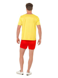 Lifeguard Beach Costume, Yellow Dress Loud