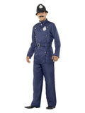 London Bobby Costume, Blue Dress Loud