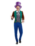 Mad Hatter Costume, Multi-Coloured Dress Loud