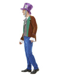 Mad Hatter Costume, Multi-Coloured Dress Loud