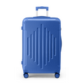 Premium ABS Luggage Suitcase with Non-TSA Lock – 24in Deep Blue Dress Loud