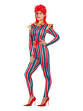 Miss Space Superstar Costume, Multi-Coloured Dress Loud