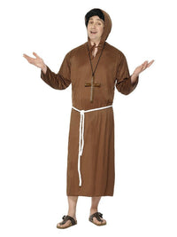 Monk Costume, Brown Dress Loud