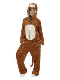 Monkey Costume, Brown Dress Loud