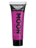 Moon Glow - Glow in the Dark Face Paint, Purple Dress Loud
