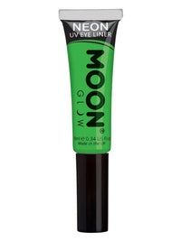 Moon Glow Intense Neon UV Eye Liner, Intense Green Dress Loud