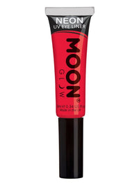Moon Glow Intense Neon UV Eye Liner, Intense Red Dress Loud