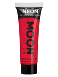 Moon Glow Intense Neon UV Face Paint, Intense Red Dress Loud