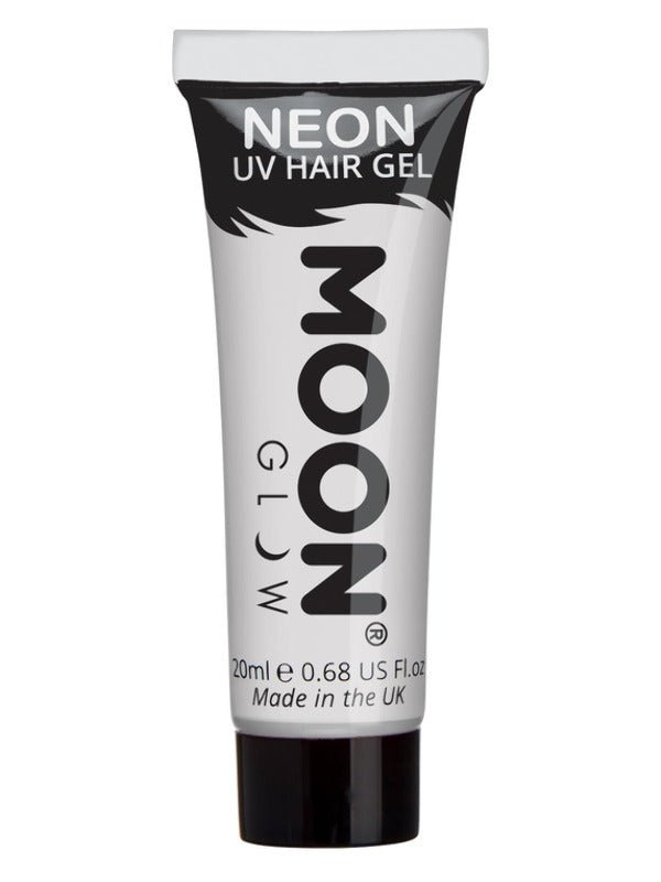 Moon Glow Intense Neon UV Hair Gel, White Dress Loud