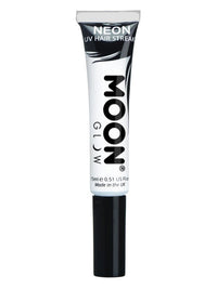 Moon Glow Intense Neon UV Hair Streaks, White Dress Loud
