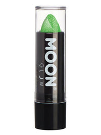 Moon Glow - Neon UV Glitter Lipstick, Green Dress Loud