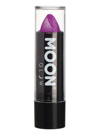 Moon Glow - Neon UV Glitter Lipstick, Purple Dress Loud