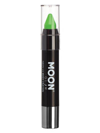 Moon Glow Pastel Neon UV Body Crayons, Pastel Gree Dress Loud
