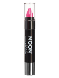Moon Glow Pastel Neon UV Body Crayons, Pastel Pink Dress Loud