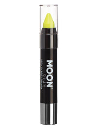 Moon Glow Pastel Neon UV Body Crayons, Pastel Yell Dress Loud