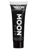 Moon Glow Pastel Neon UV Face Paint, Black Dress Loud