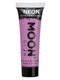 Moon Glow Pastel Neon UV Face Paint, Pastel Lilac Dress Loud